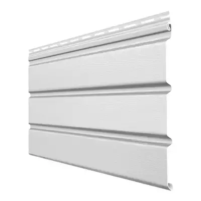 Софит пластиковый тройной сплошной Classic Белый 3000*341/ 303мм Grand Line