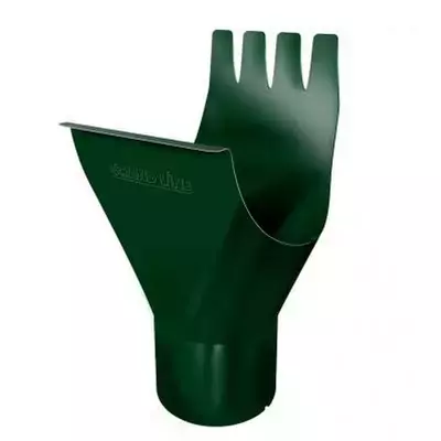 Воронка желоба Grand Line  125мм Rooftop Drain 40 RAL 6005 (зеленый)