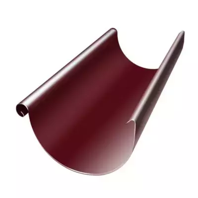 Желоб 3м Grand Line  125мм Rooftop Drain 40 RAL 3005 (вишневый)