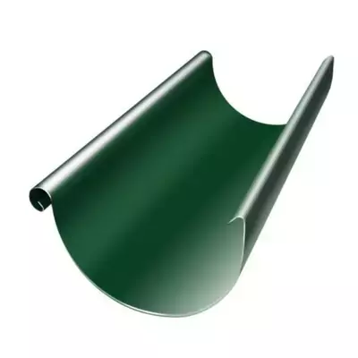 Желоб 3м Grand Line  125мм Rooftop Drain 40 RAL 6005 (зеленый)