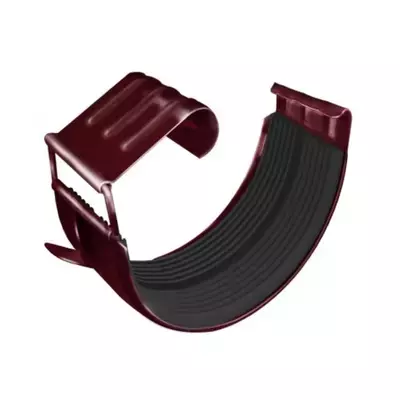 Соединитель желоба Grand Line  125мм Rooftop Drain 40 RAL 3005 (вишневый)