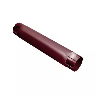 Труба 1м Grand Line  90мм Rooftop Drain 40 RAL 3005 (вишневый)