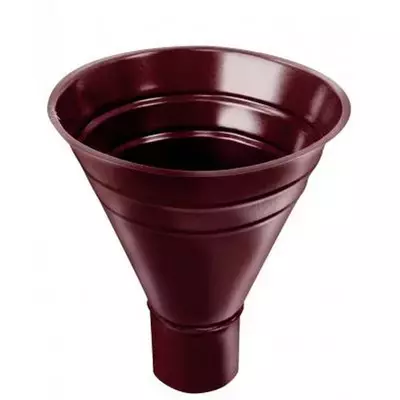 Воронка водосборная Grand Line  90мм Rooftop Drain 40 RAL 3005 (вишневый)