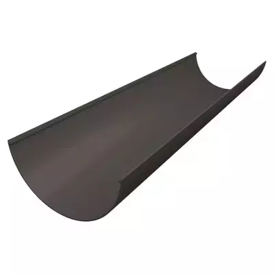Желоб 3м GL Классика 120мм Графит (RAL 7024)